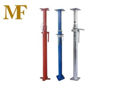 China 2200 - 3900mm Painted Pipe Support Shoring Props Jack Adjustable Steel Push Pull for sale