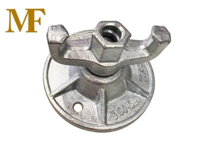 China Round Flange Base Plate Formwork Nut Forged Dropped Tie Nut for sale