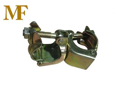 China Swivel Pressed Scaffolding Coupler in Construction 48.3*48.3mm Size for sale