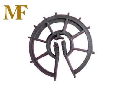 中国 型枠の付属品のプラスチック鉄筋のスペーサ、プラスチック具体的な鉄筋の車輪のスペーサ 販売のため