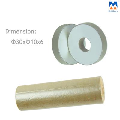 China Piezoelectric Ceramic Rings 30x10x6mm for Ultrasonic Converter for sale