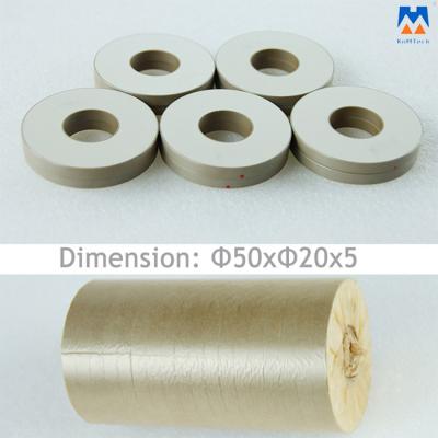China High Quality Piezoelectric Ceramic Rings For Ultrasonic Welding Transducer Converter for sale