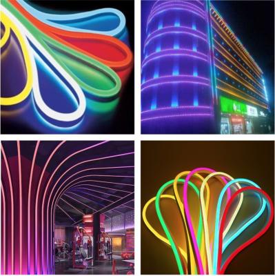 China SMD3528 Waterproof Flexible LED Strip Lights Outdoor IP66 10 - 30mm Width Customizable for sale