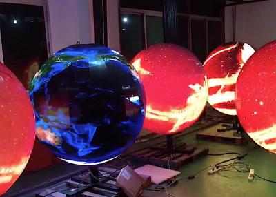 China Waterproof Sphere Creative Led Display With 3840hz High Refresh Rate for sale