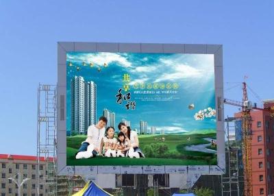 China Customized Led Advertising Board Digital Huge Size P6 For Outside for sale