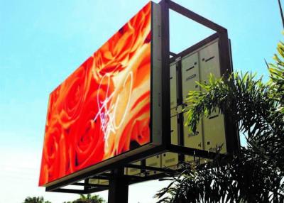 China P10 Outdoor Full Color Smd Led Display Digital Billboards With Steel Cabinet for sale