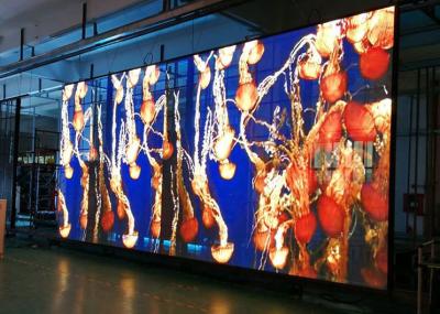 China Full Color Transparent Led Display , 3 X 6mm See Through Led Screen 8kg for sale