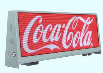China 6000 Nits Taxi LED Display Aluminum Cabinet For Effective Advertising for sale