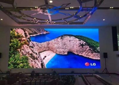 China Clear P2 Commercial Led Display Small Pitch 256 X 128mm Video Wall for sale