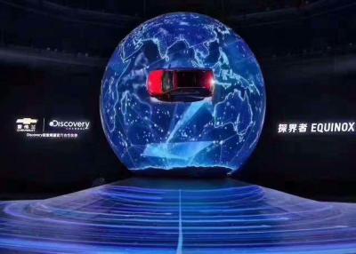 China fácil instalación confiable llevada creativa del pixel 4m m de la pantalla de visualización del diámetro de los 2m en venta