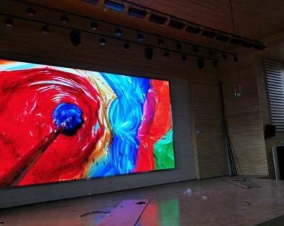 China Exhibición de pared video llevada interior de alta resolución P4 para la etapa/el club nocturno en venta
