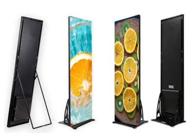 China Indoor P2.5mm Creative LED Display 640x1920 3840Hz LED Poster Display for sale