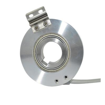 China Keyway Hollow Shaft Encoder 25mm Hole Shaft With 8mm Key Slot NPN Output High Resolution Up To 32768ppr for sale