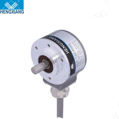 China Solid Shaft 8mm S52 Heavy Duty Encoder External Diameter 51mm for sale