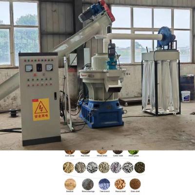 China Energy Saving Wood Pellet Production Line 6-12mm Wood Pellet Extruder Machine à venda