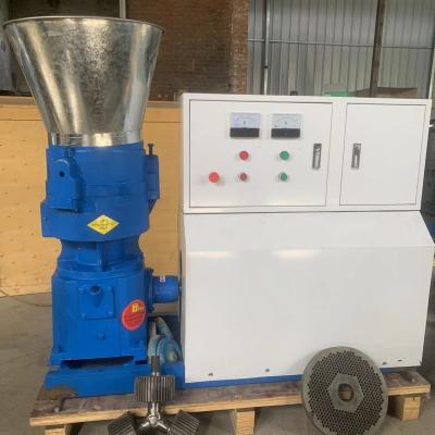 China Carbon Steel Feed Pellet Mill 50HZ Animal Feed Pellet Making Machine Adjustable Die for sale