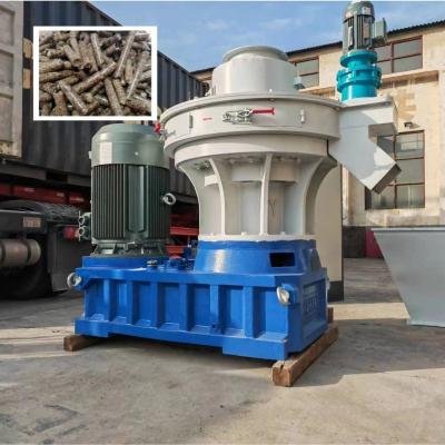 China 1~3t/H Ring Die Biomass Fuel Wood Pellet Mill With 8mm Pellets For Home Heating for sale