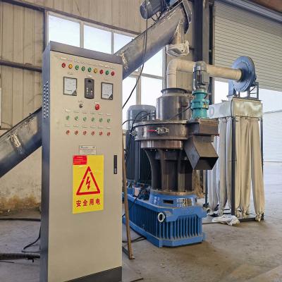 China 380V Vertical Pellet Mill Machine Ring Mold Biomass Wood Pellet Machine 4-12mm for sale
