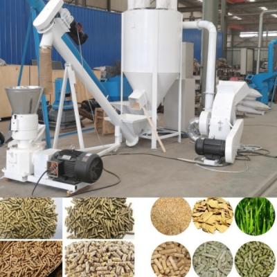 China Animal Chicken Feed Maker Machine 100-1200kg/H Animal Feed Production Line for sale