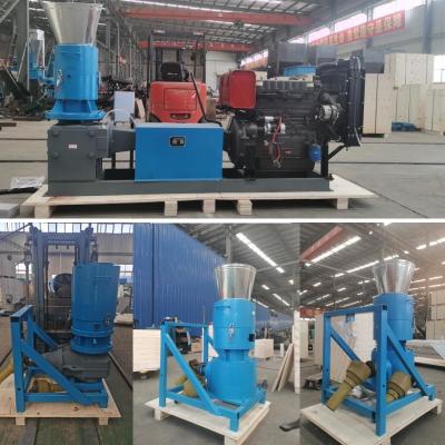 China 100-1000kg/h wood pellet machine / pto pellet mill / pellet press for fuel pellets for sale