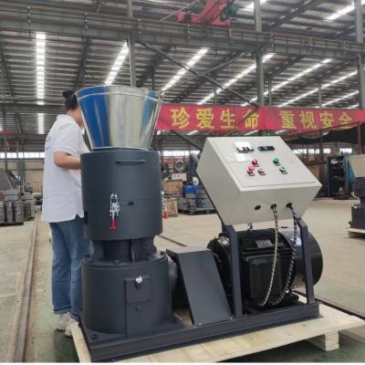 China Simple Animal Pellet Feed Machine Grain Grass Feed Pellet Machine 3kw-30kw for sale