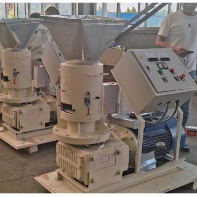 China Straw Wood Pellet Mill Rice Husk Biomass Fuel Pellet Making Machine 100 - 1000 Kg for sale