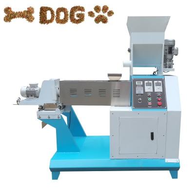 China Pet Cat Screw Feed Extruder Livestock Feed Dry Dog Food Making Machine for sale