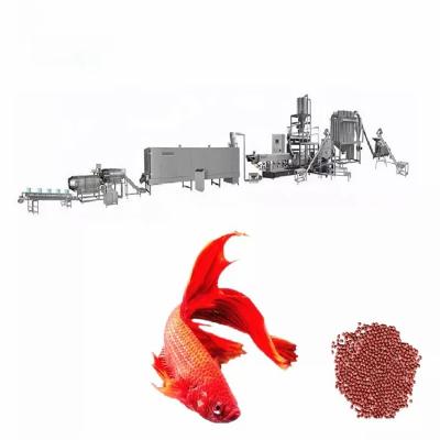 China 0.8-10mm Pet Feed Production Line 1-20ton/H Floating Fish Feed Line for sale