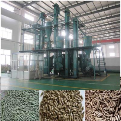 China CE Animal Feed Pellet Production Line Ring Die 1-10 TPH Rabbit Feed Pellet Machine for sale