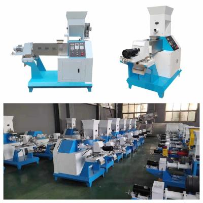 China 100-200kg/H Tilapia Floating Feed Extruder Machine Pet Feed Pellet Machine Screw Press for sale