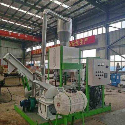 China Mobile Biomass Pellet Plant Complete Set Wood Pellet Production Line 300-500kg/H Te koop