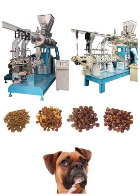 China 500-1000kg/H Dry Type Fish Feed Extruder Twin Screw Shrimp Feed Pellet Mill for sale