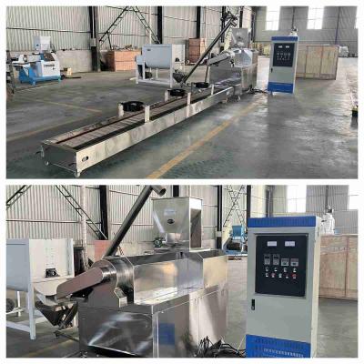 China 200-300kg/H Small Fish Meal Production Line Dog Cat Fish Extruder Machine for sale