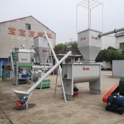 China 2t/H Feed Pellet Production Line Chicken Baby Feed Production Line Size 1mm-20mm for sale