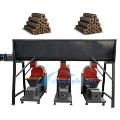 China Germany Sawdust Pine Charcoal Briquetting Machine Agro Waste Briquetting Machine for sale