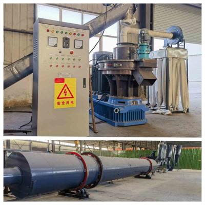 China pelotilla del serrín 1.5-2t/H que hace biomasa de la máquina a Ring Die Pellet Machine vertical en venta