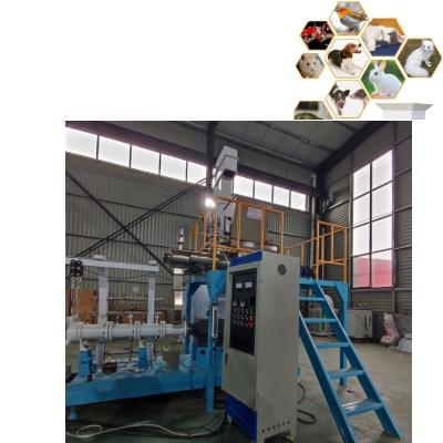 China CE Fish Feed Floating Pellet Making Machine 0.9-15mm Cat Dog Feed Making Machine for sale