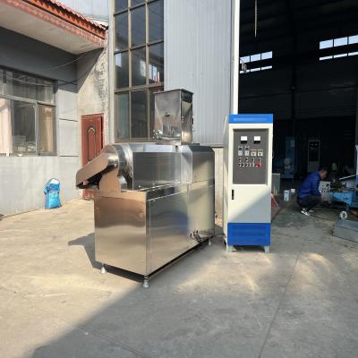 China 500 kg/h Extrusor de alimentación para peces de tipo seco de acero inoxidable en venta