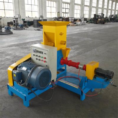 China Simple Dry Type Floating Fish Feed Extruder Machine 60-80 Kg/H for sale