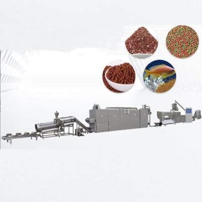 Cina Fully Automatic Floating Feed Extruder Machine Floating Fish Feed Production Line 5.5KW in vendita
