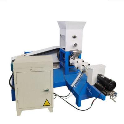 China Corn And Soybean Dry Type Fish Feed Extruder Dry Extrusion Equipment 80kg/h Te koop