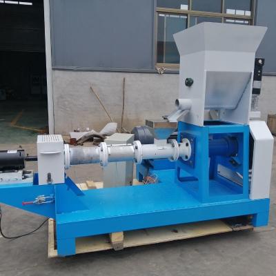 China 60 kg/uur - 100 kg/uur droge visvoermachine garnalenvoerpellet extruder Te koop