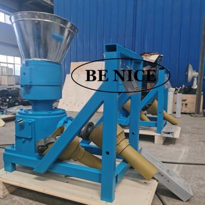 China High Capacity PTO Pellet Mill with 2 Rollers and 4mm Die for 80-1000kg/h Production à venda