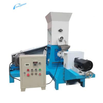 China Customized Fish Feed Extruder Machine With Heating And Puffing Functions 40-250kg/H for sale