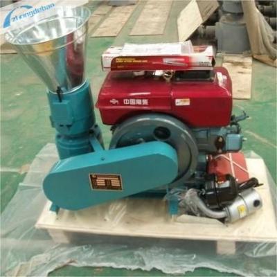 China Adjustable Length Feed Pellet Mill Machine 60-80 KG/H For Poultry Animal Feed Food à venda