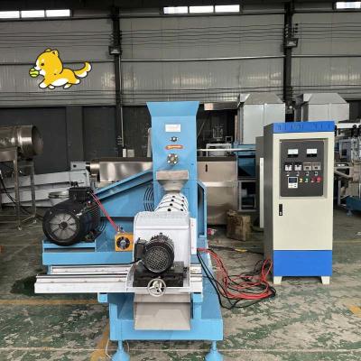 China 500-1000kg Pet Dog Feeder Extruder With 5.5-132kw Power For Pet Food Production for sale