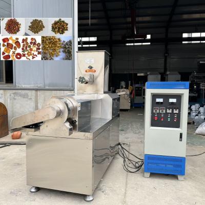 China Máquina de extrusión de alimentación para mascotas con control de temperatura digital para alimentos para perros y gatos en venta
