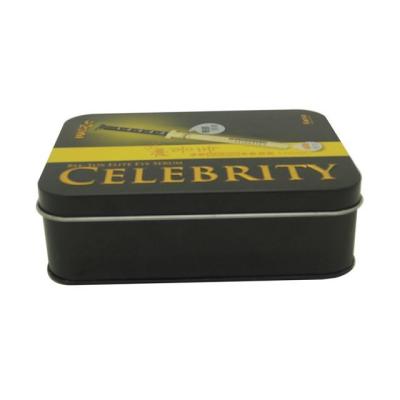 China Custom Printed Pormotional Tin Cans For Celebrity Gift Packaging UV Coating for sale