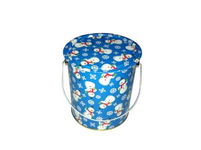 China Cartoon Printed Tin Cookie Containers for sale