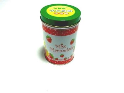 China Airtight Cover Metal Tin Container , Coffe Gift Packing Tinplate Box for sale
